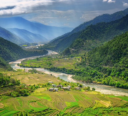 Departure from Paro