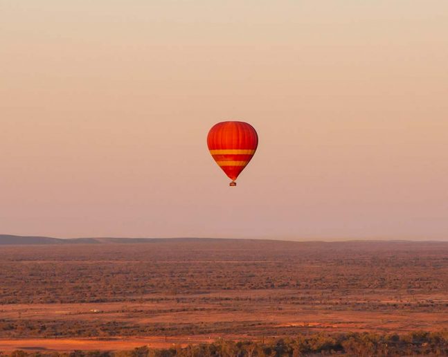 Hot Air Balloon at Alice Springs