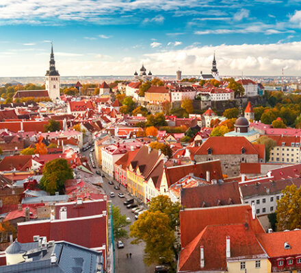 Arrival in Tallinn