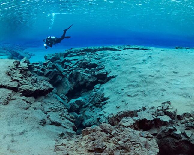 Diving at Silfra