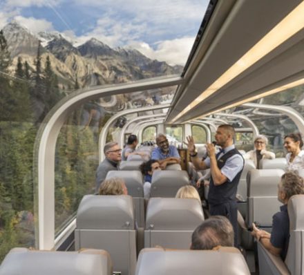 Banff / Canadian Rockies Train / Kamloops (Wed/Thu/Sun only)