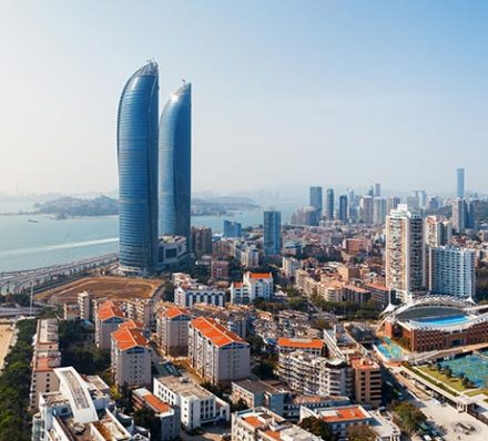 Skyscrapper in Xiamen