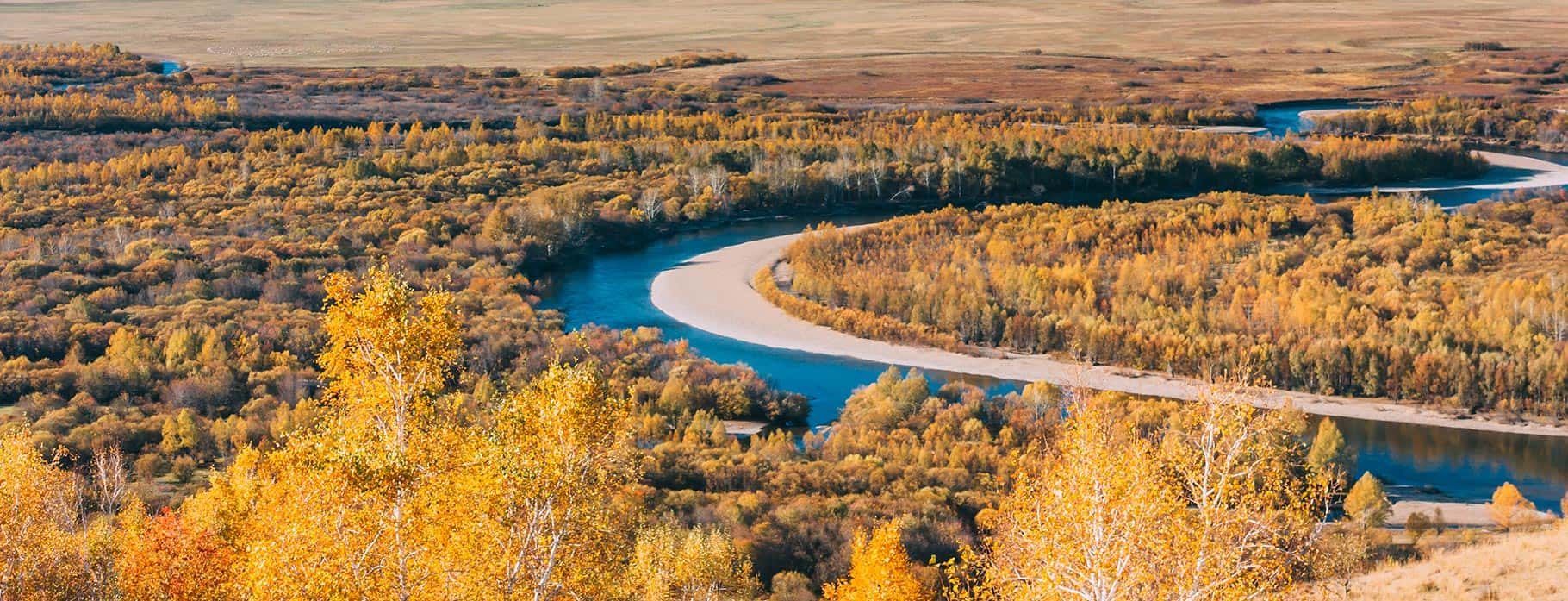 autumn in inner mongolia