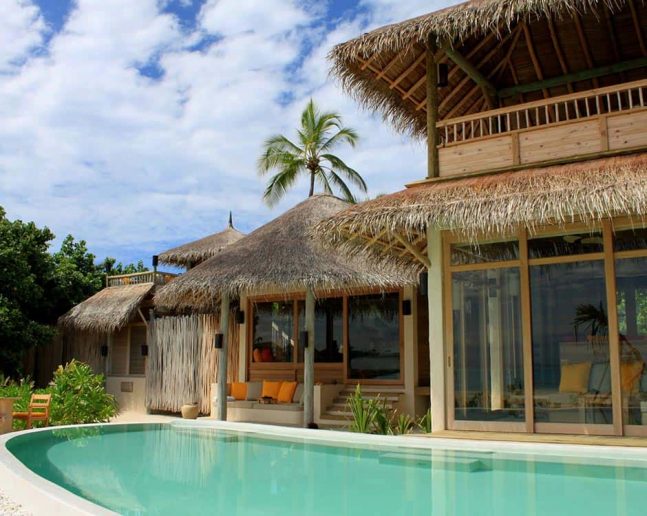 Two Bedroom Lagoon Beach Villa with Pool 