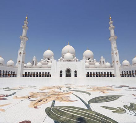 Arrival in Abu Dhabi 