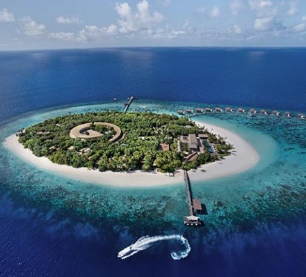 Arrival in Maldives 