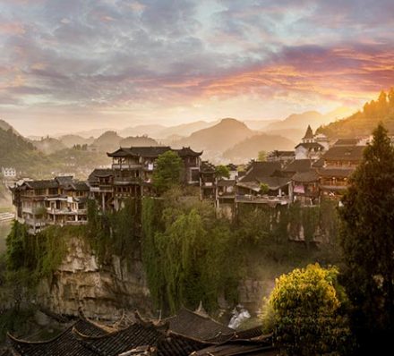 Zhangjiajie / Furong / Dehang Miao village / Fenghuang 
