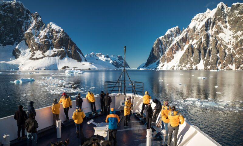 Lemaire channel antarctica