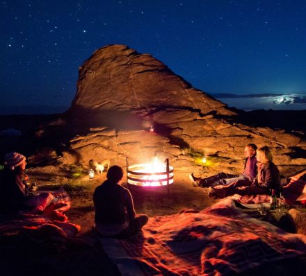 Ikh Nart in mild Gobi evening