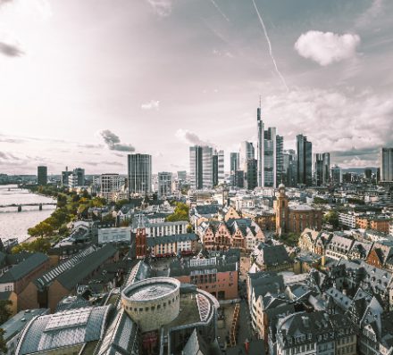 Arrival in Frankfurt