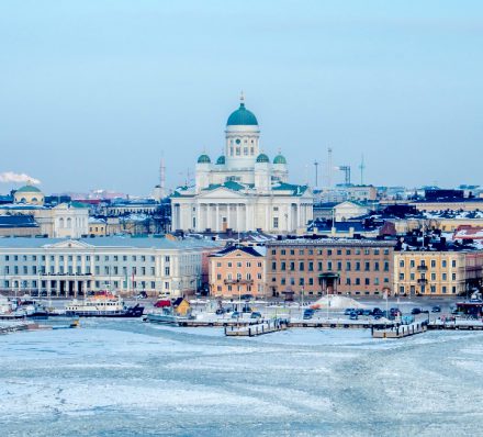 Arrival in Helsinki