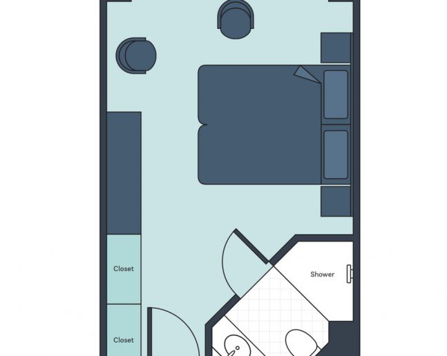 French Balcony Layout