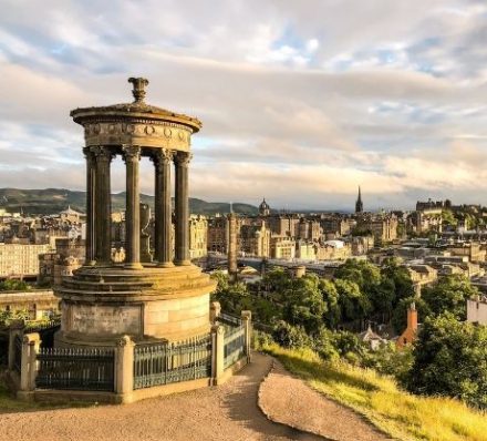 Arrival In Edinburgh