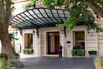 Rome Baglioni Hotel exterior