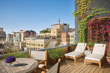 The EDITION Barcelona terrace