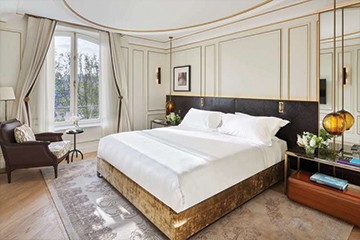 Mandarin Oriental Ritz bedroom