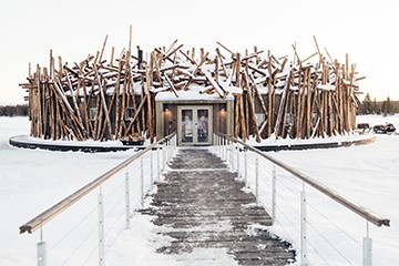 Arctic Bath Sweden exterior