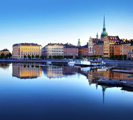 ARRIVAL IN STOCKHOLM