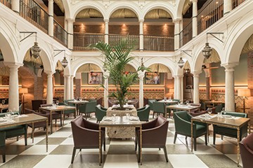 Palacio Solecio Malaga dining