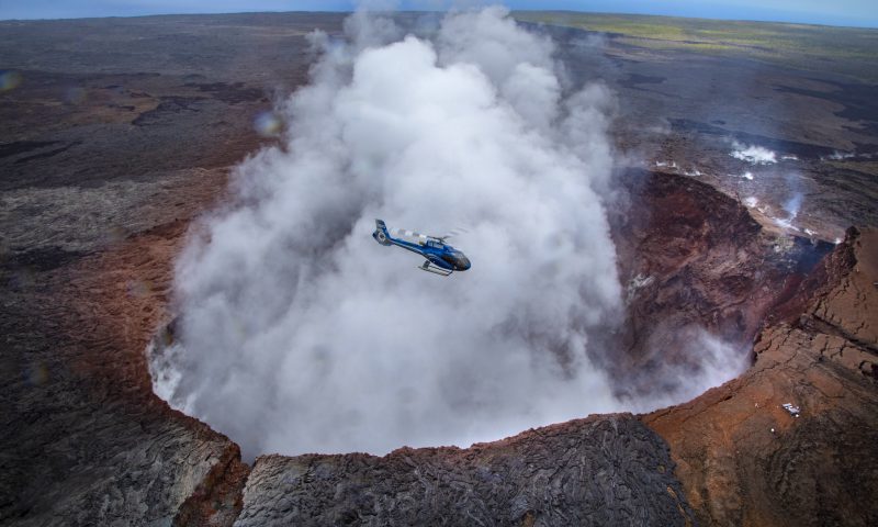 Helicopter Tour Credit: Blue Hawaiian