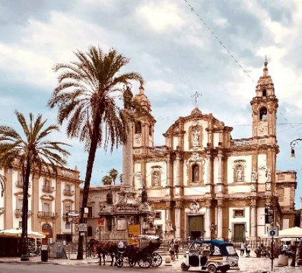 ARRIVAL IN PALERMO