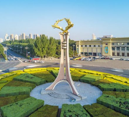 KUBUQI DESERT / DEPARTURE FROM BAOTOU