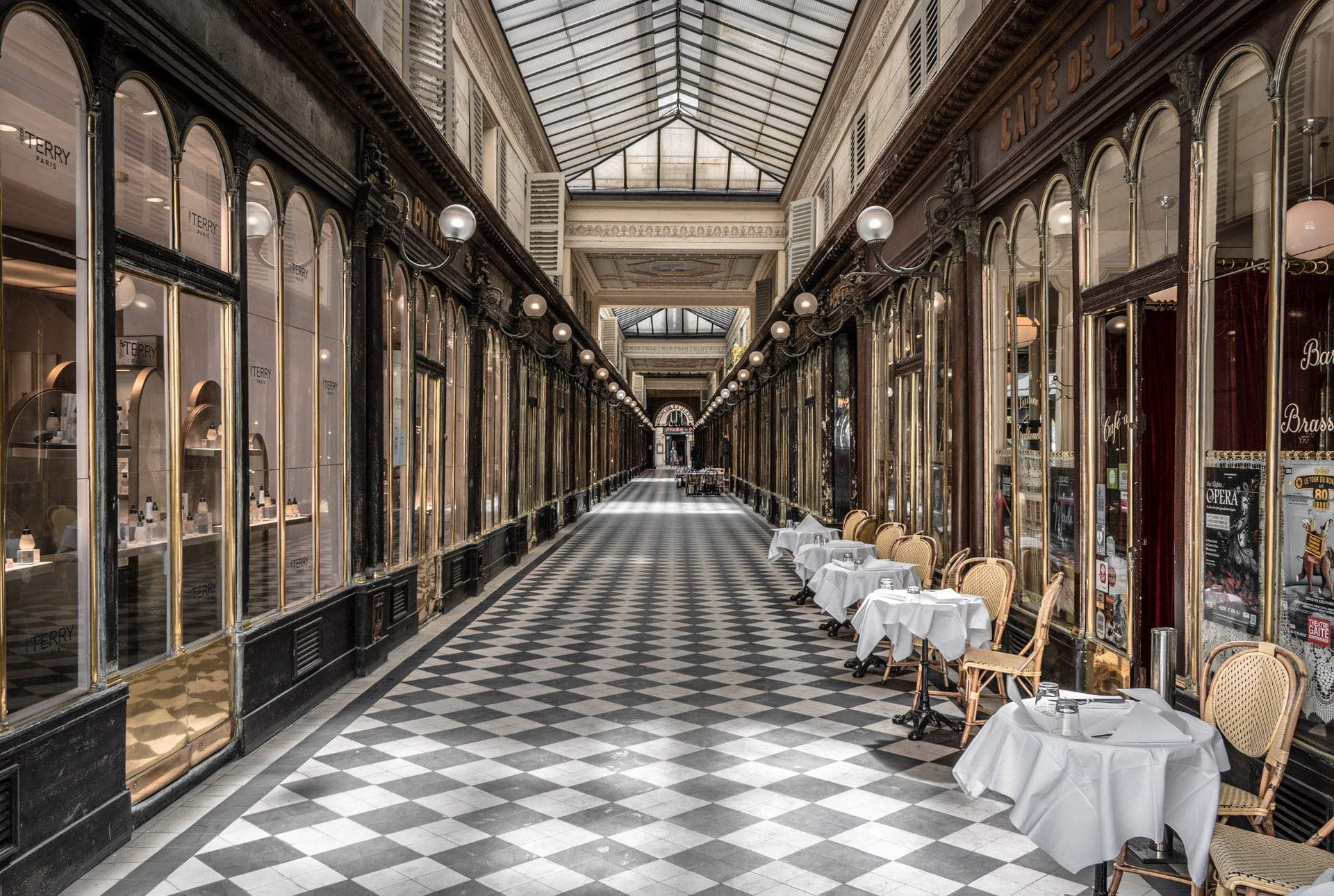 Passageway from galerie véro-dodat in Paris