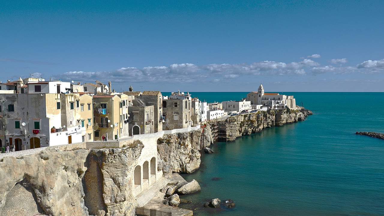 Vieste coastal town