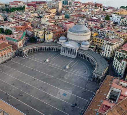 ARRIVAL IN NAPLES