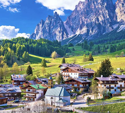 Arrival In Cortina D’Ampezzo