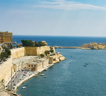 ARRIVAL IN VALLETTA