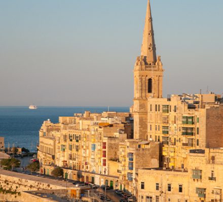 DEPARTURE FROM VALLETTA