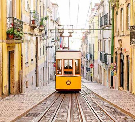 ARRIVAL IN LISBON