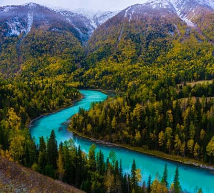 Lake Kanas in Xinjiang