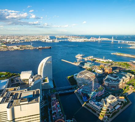 Embarkation in Yokohama