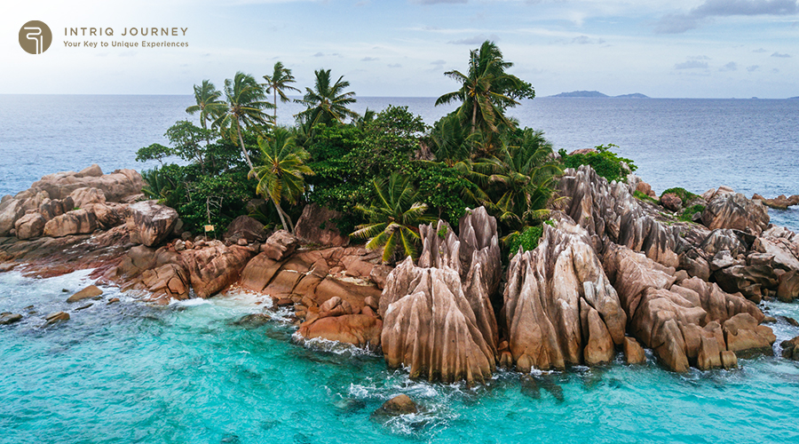 An island in Seychelles