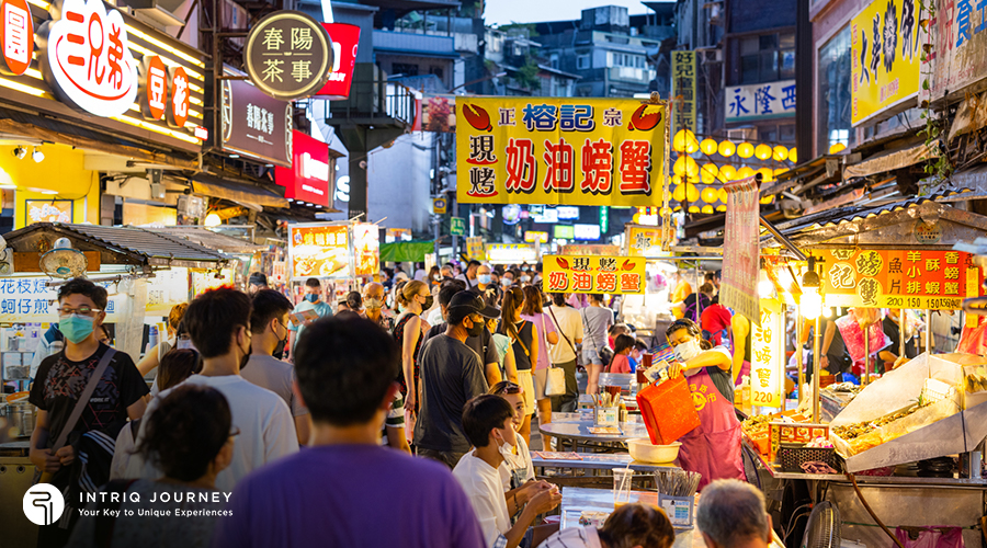 Taiwan market street